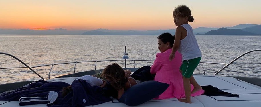 Kourtney Kardashian Italy Vacation Pictures August 2019