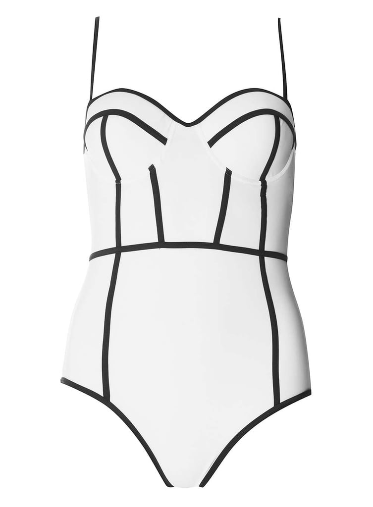 Dorothy Perkins Southbeach White Swimsuit ($44)