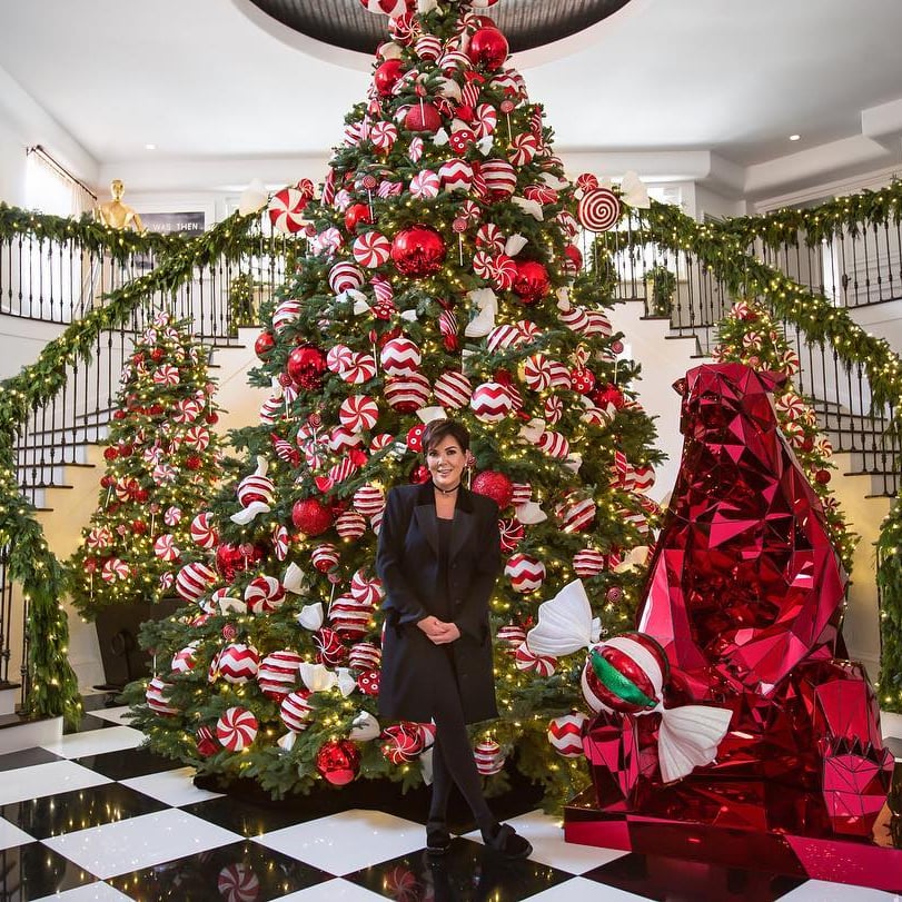 Photos Of Kris Jenner S Lavish Christmas Decorations