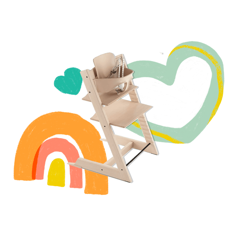 Tripp Trapp by Stokke High Chair Natural