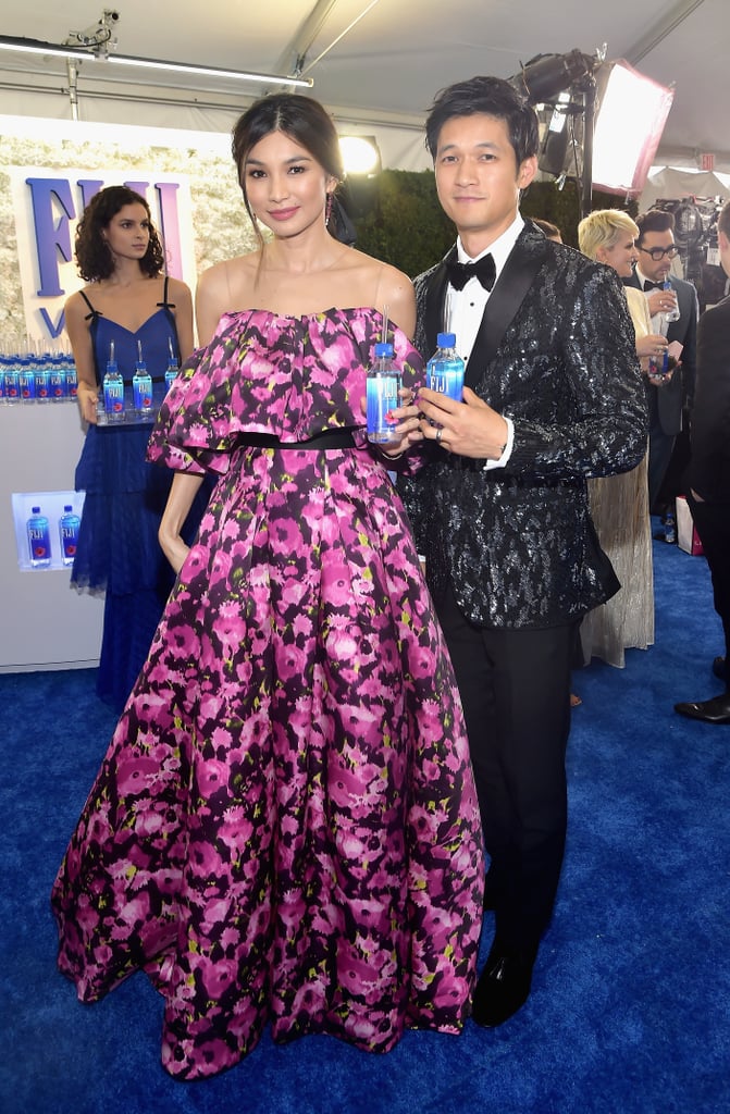 Harry Shum Jr. and Gemma Chan at the 2019 Critics' Choice Awards