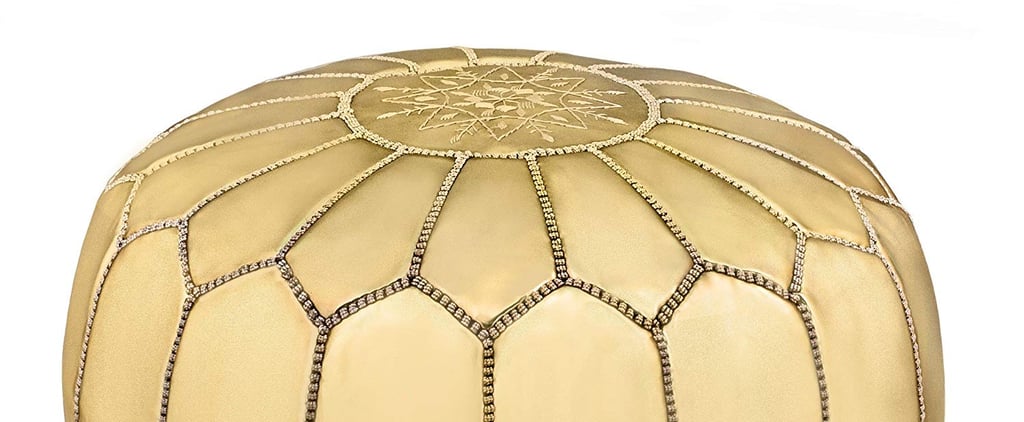 The Best Leather Moroccan Pouf on Amazon