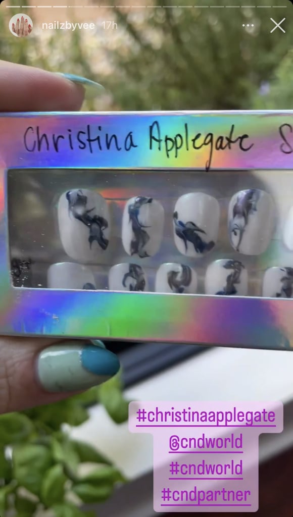 Christina Applegate's Nails at the 2023 SAG Awards