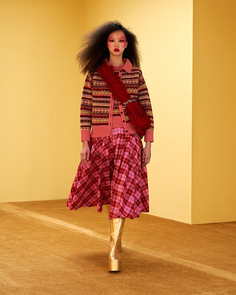 A bag from the Molly Goddard fall 2021 collection.