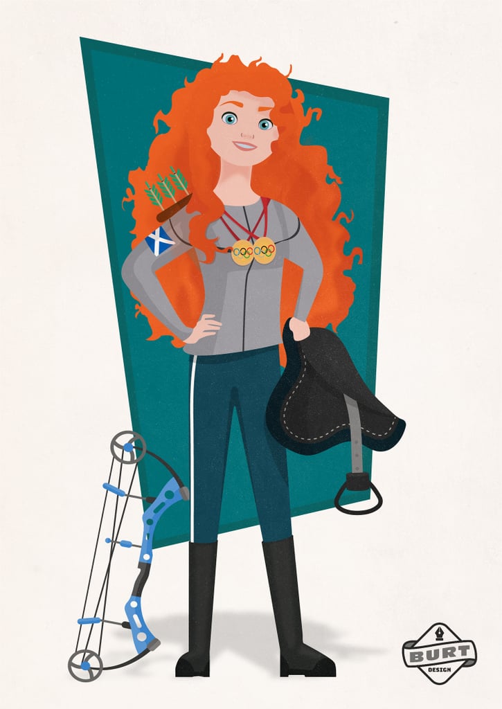 Career-Driven Merida: Two-Time Olympian (Archery and Equestrian)
