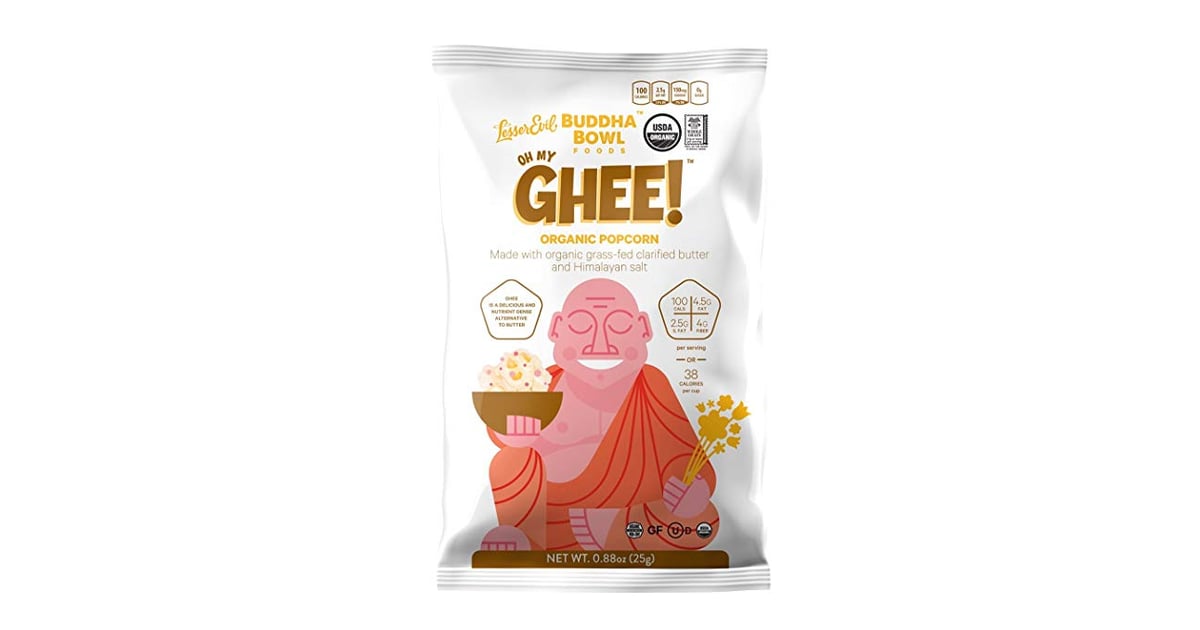 Single Serving Popcorn Lesser Evil Buddah Bowl Organic Popcorn Oh My