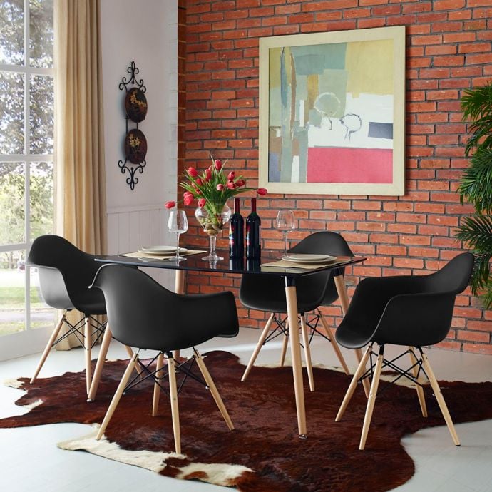 Modway Pyramid Dining Chair Collection