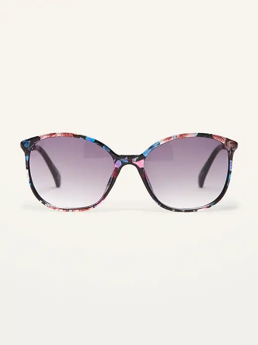 Old Navy Multi-Colour Marbled Square-Frame Sunglasses