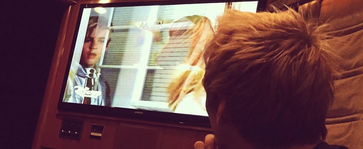Aaron Carter Posts Photo of Himself Watching Lizzie McGuire