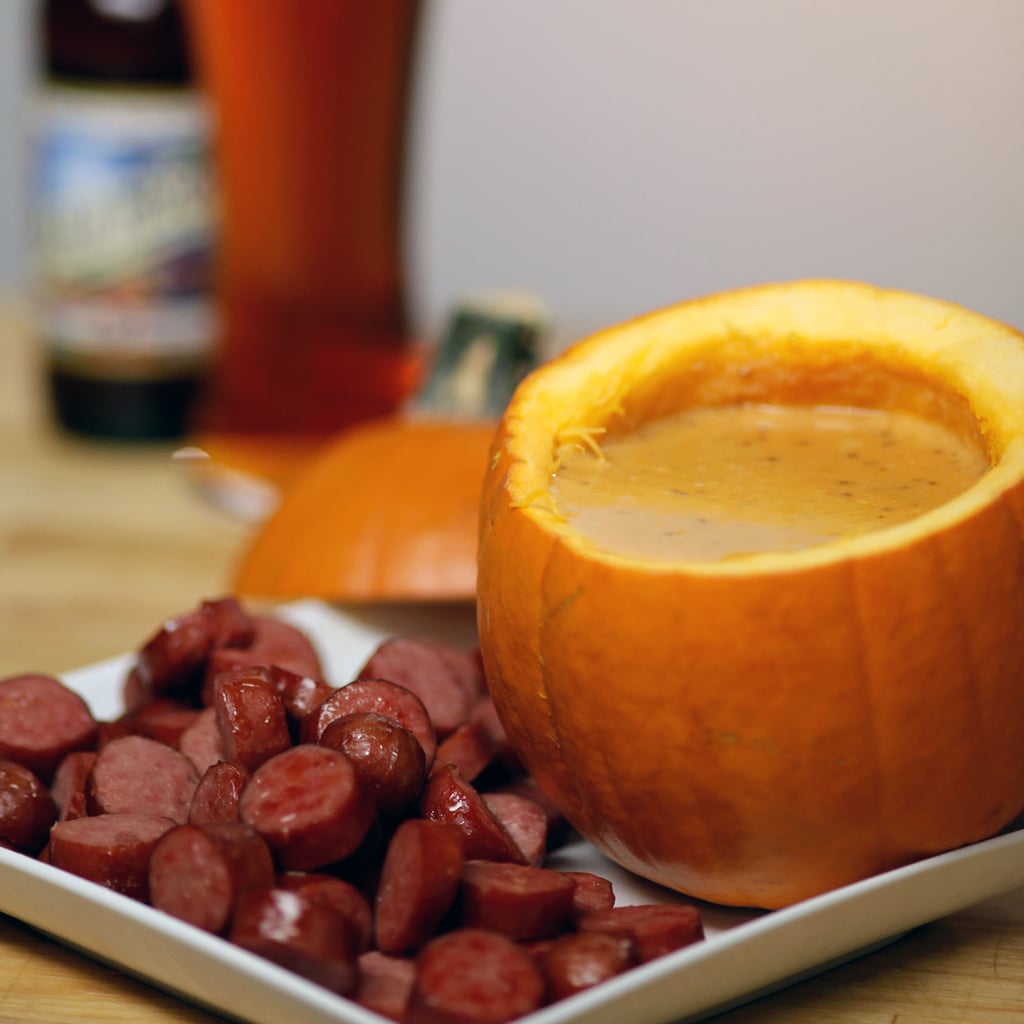 Cheddar, Beer, and Pumpkin Dip