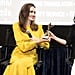 Angelina Jolie's Yellow Co Dress