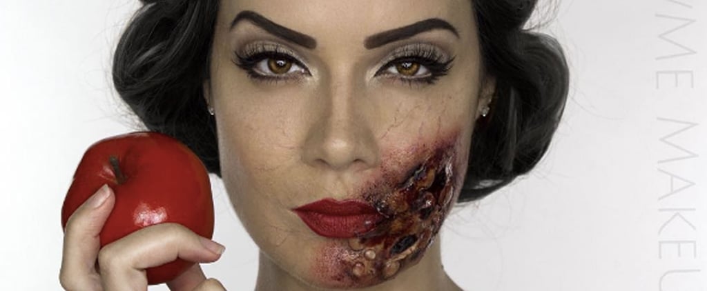 Disney Princess Halloween Makeup Transformations