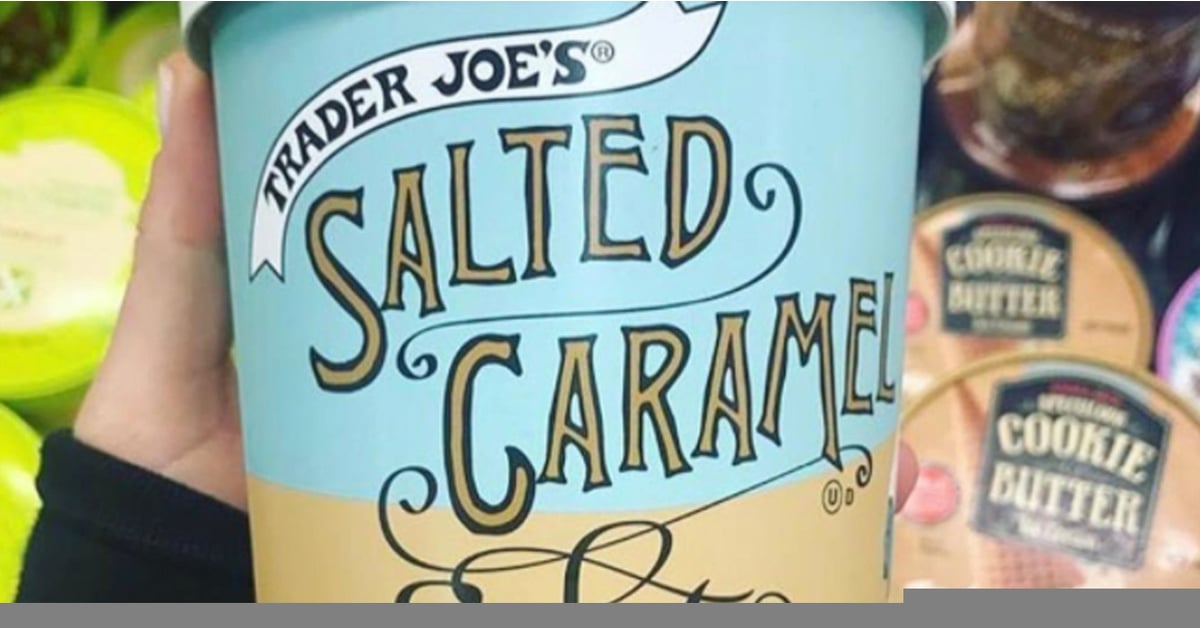 Trader Joes Salted Caramel Gelato Popsugar Food 