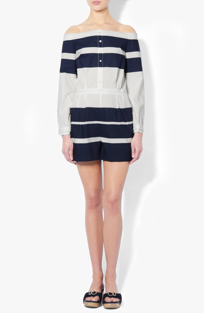 A Neutral Laid-Back Romper