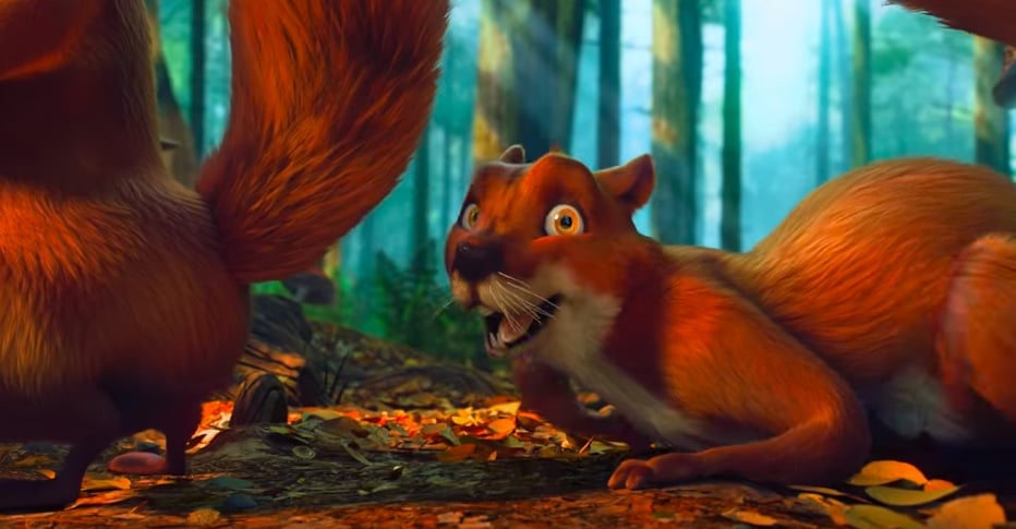 Miguel as a Squirrel