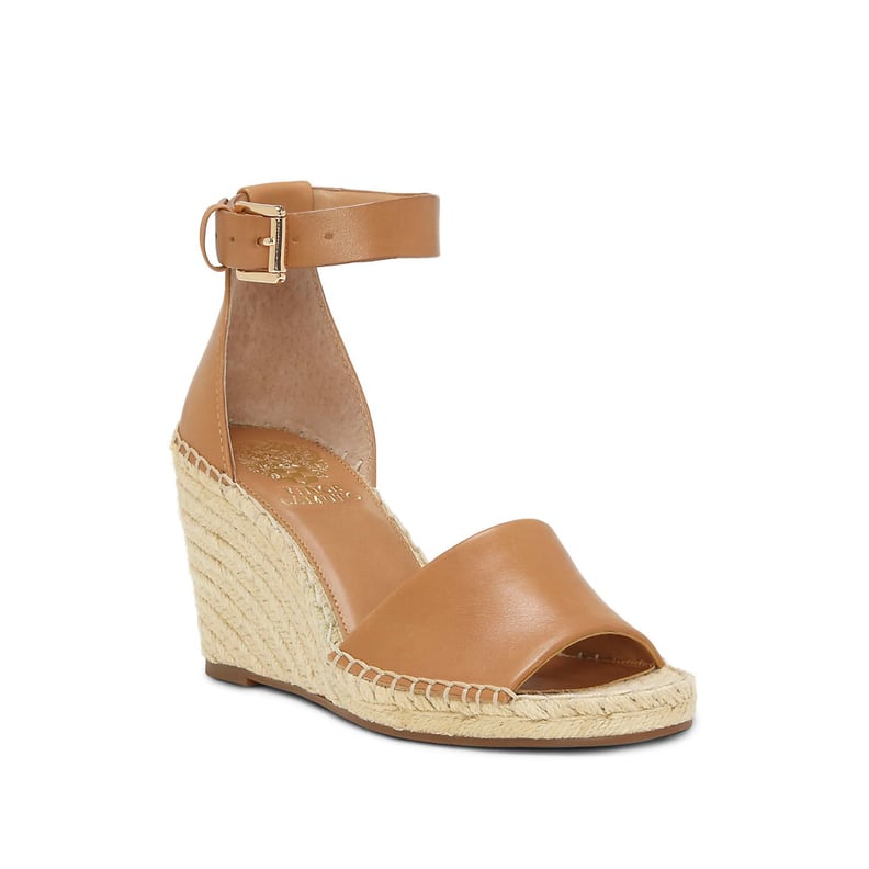 Vince Camuto Leera Espadrille Ankle-Strap Wedges