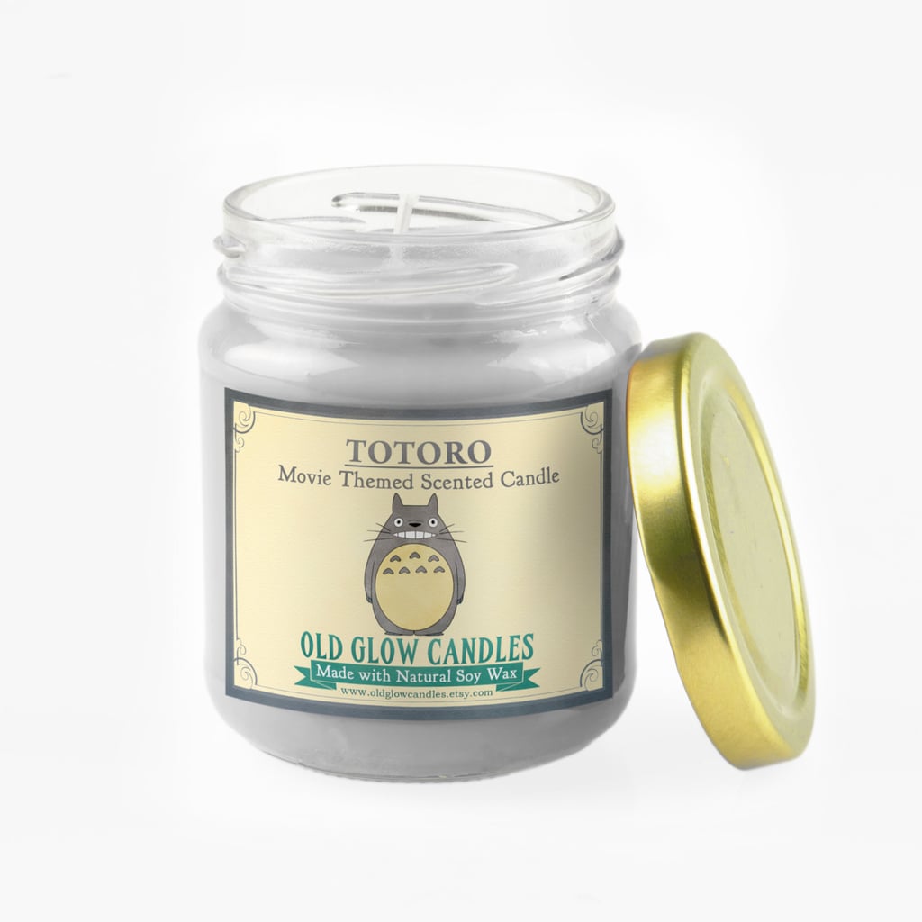 Totoro candle ($15) with sweet cherry blossom, Japanese woodland, and cedarwood notes