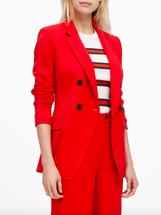 Slim Double-Breasted Blazer
