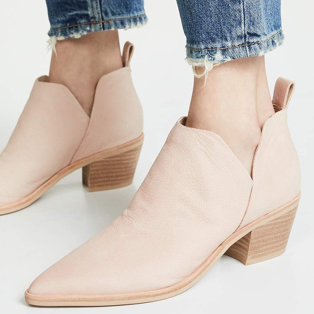 Sonni pointy toe bootie top
