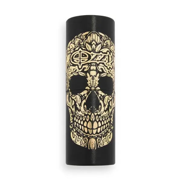 Rock and Roll Beauty x Ozzy Brush Set With Skull Cylinder