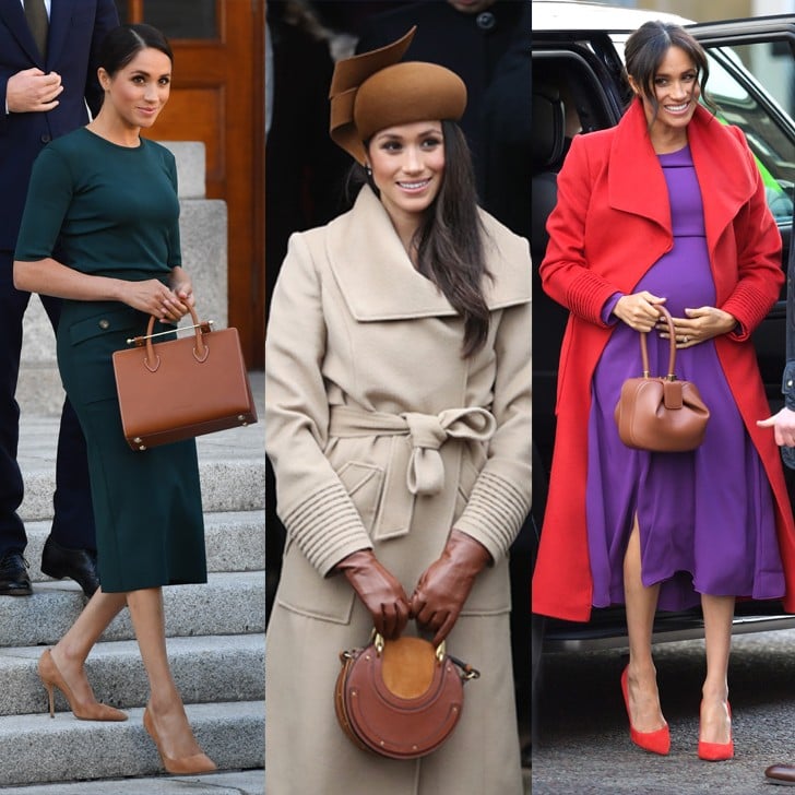 Meghan markle sale leather tote