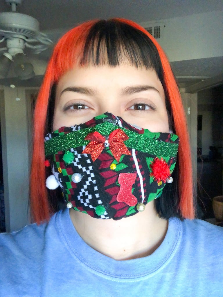 Ugly Christmas Sweater Face Mask