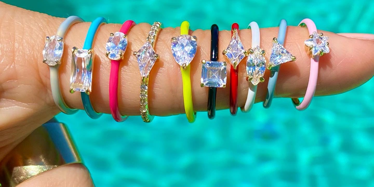The Best Enamel Jewelry POPSUGAR Fashion