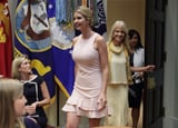 Ivanka Trump Chose This $138 Blush Pink Shift Dress From Her Clothing Line