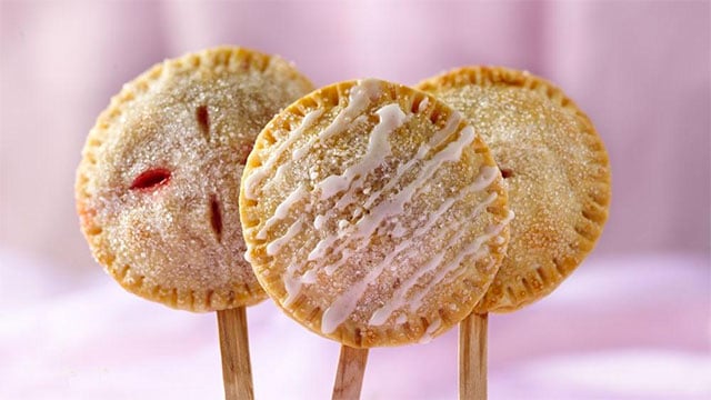 Heart-Topped Pie Pops