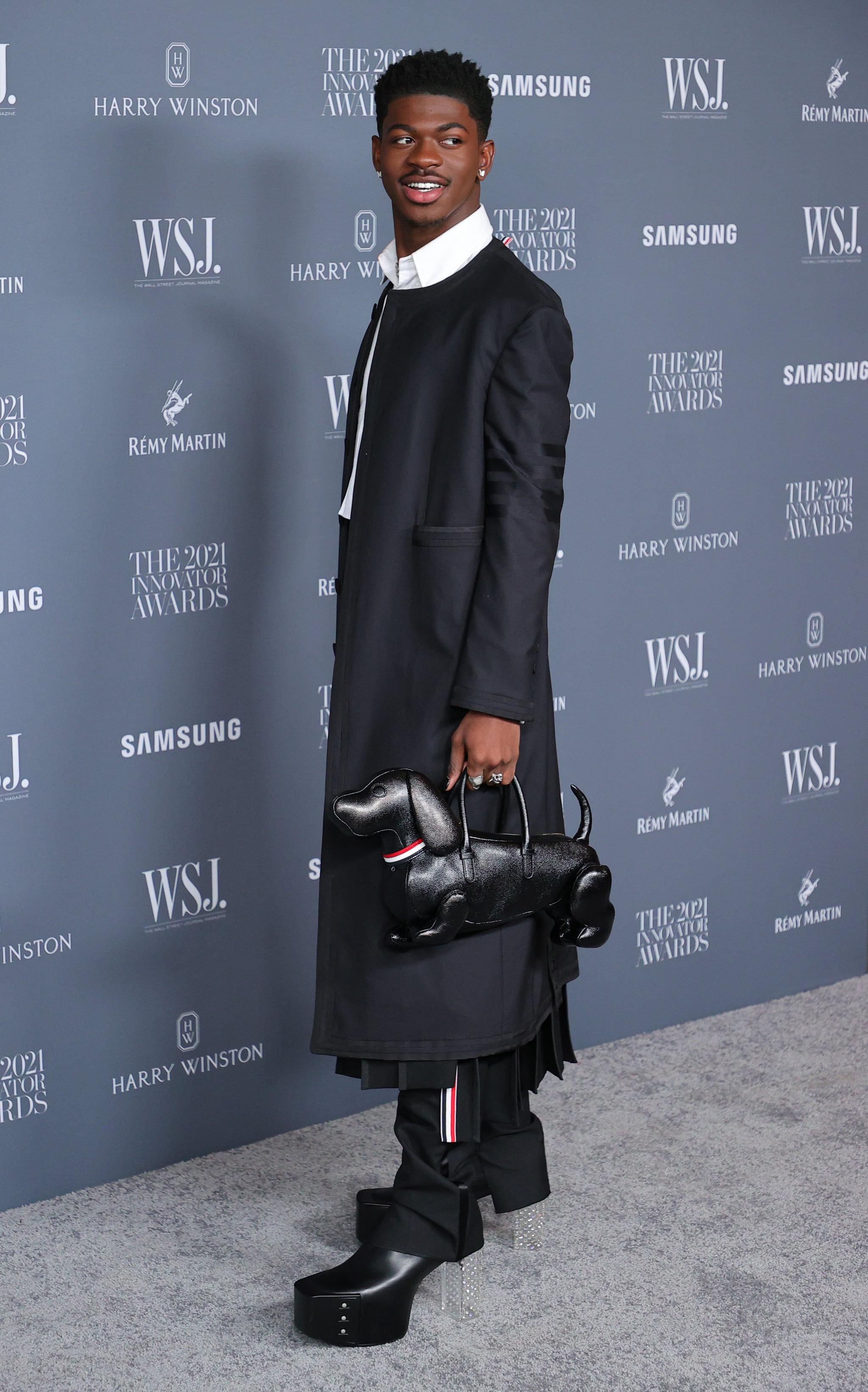 Lil Nas X Carried a Dog Purse to the WSJ Innovator Awards