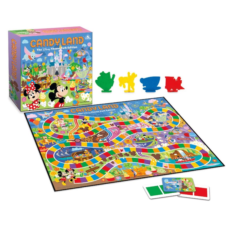Best Family Board Game For Five Year Old: Candyland The Disney Theme Park Edition Game
