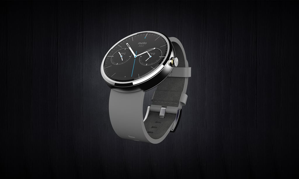 Moto 360 With Leather Band
