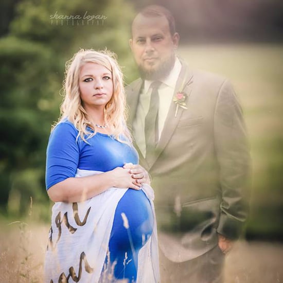 Expecting Mom Photoshops Late Husband Into Maternity Shoot