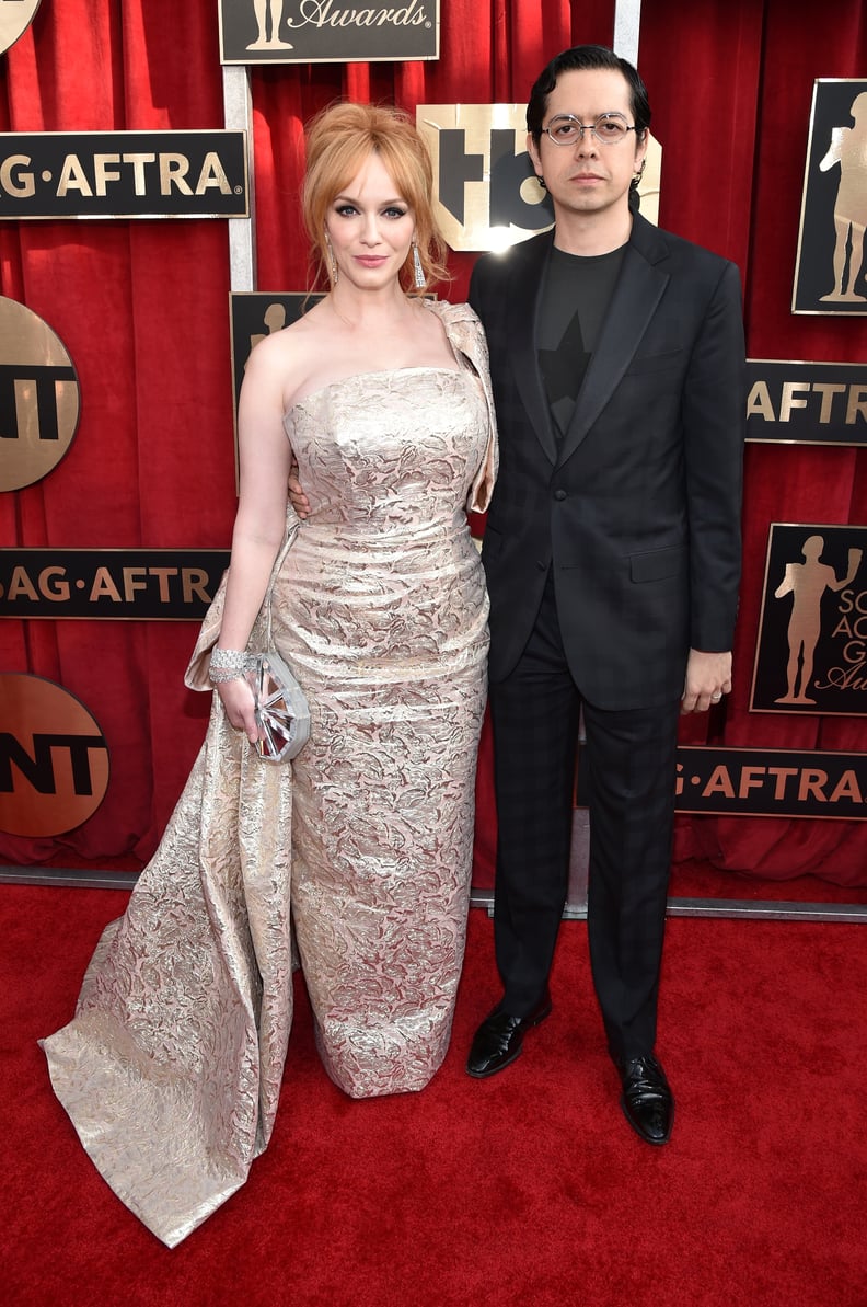 Christina Hendricks and Geoffrey Arend