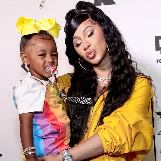 Cardi B Let Kulture Do Her Makeup — See the Pictures