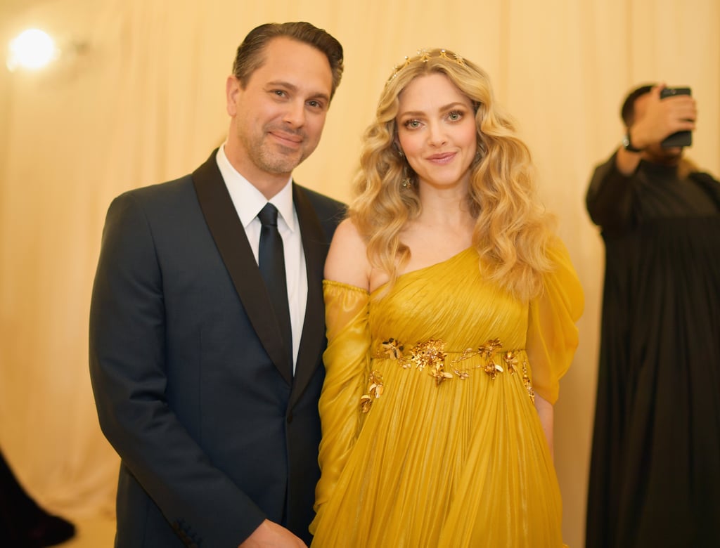 Amanda Seyfried and Thomas Sadoski at the 2018 Met Gala