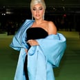 我很惊讶的袖子在Lady Gaga的天鹅绒礼服没有送她飞走