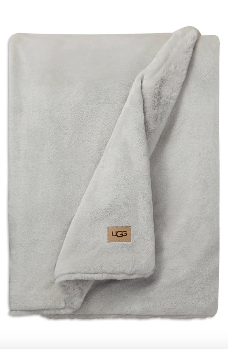 Best Cozy Blanket: UGG Coastline Plush Throw Blanket