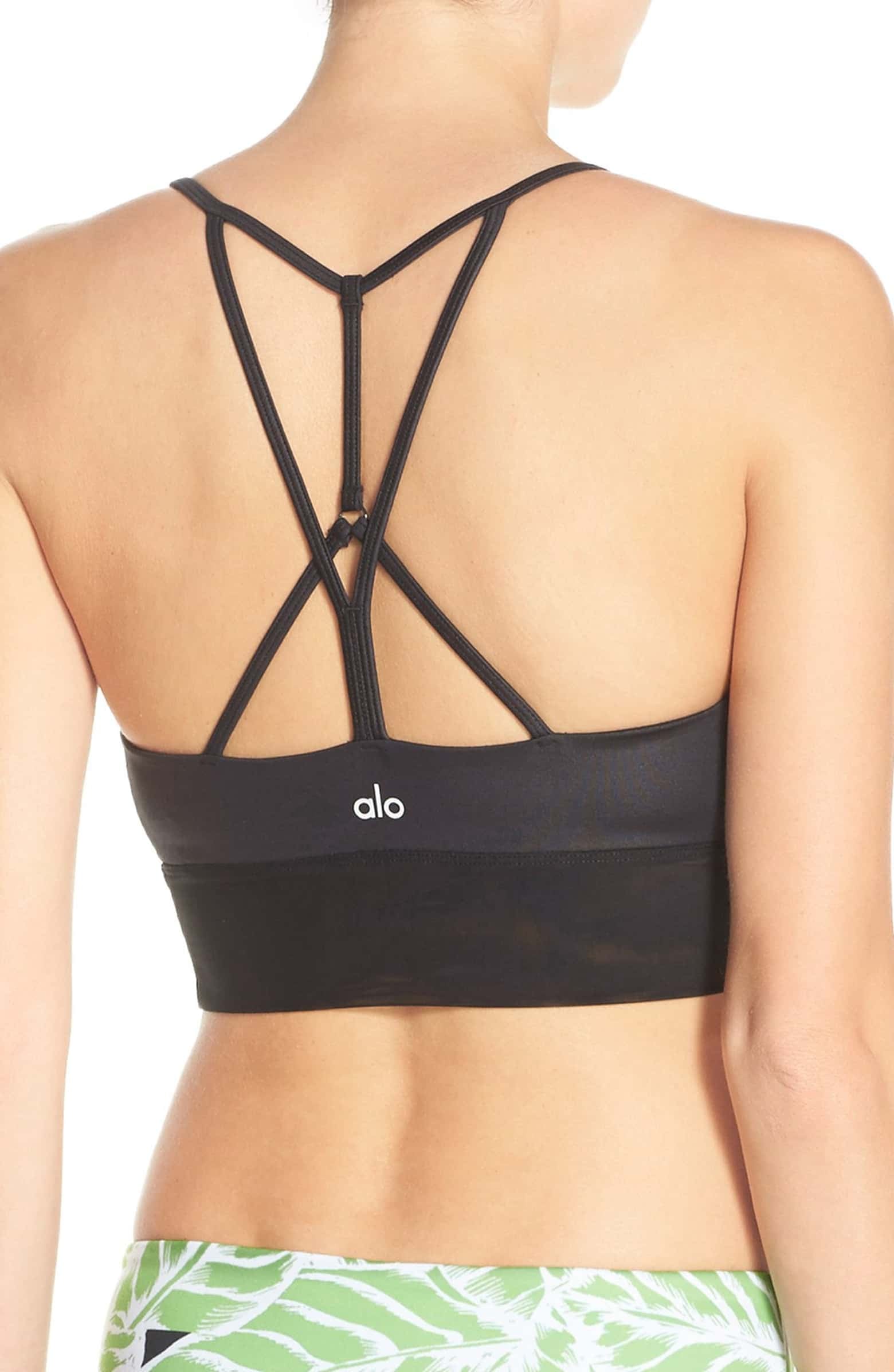 longline yoga bra