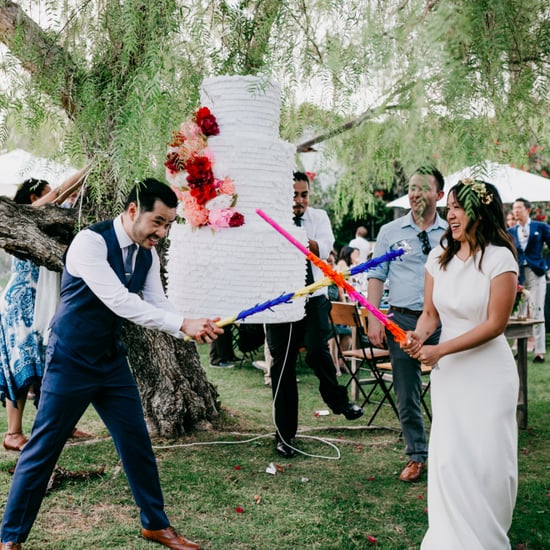 Piñata Wedding Cake Smash