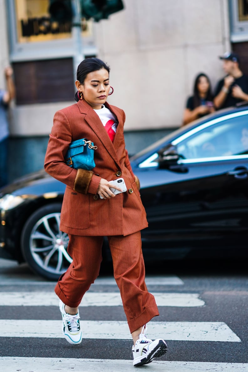 How to Wear Suede: A Colorful Bag