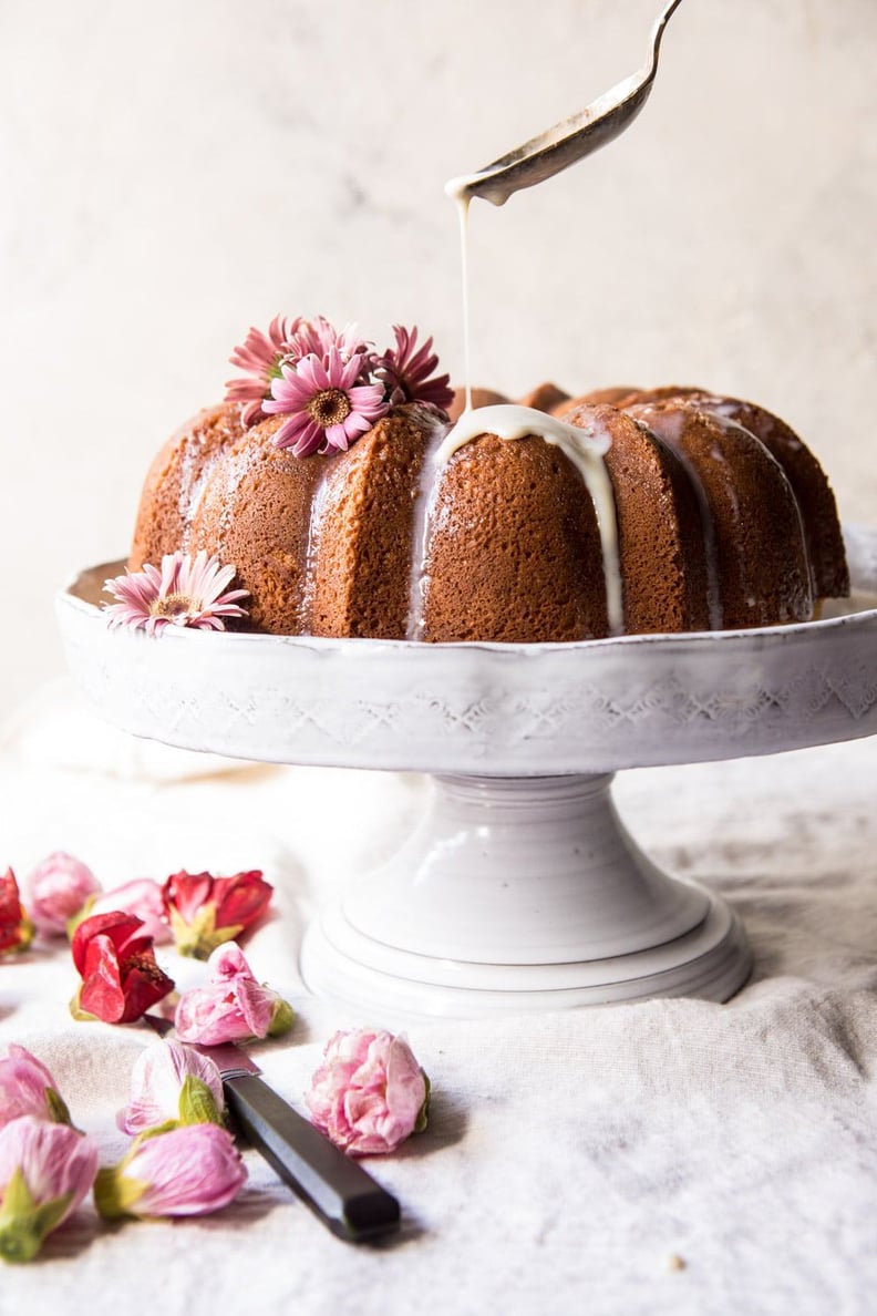 Cream Cheese Swirled Coconut Tres Leches Cake