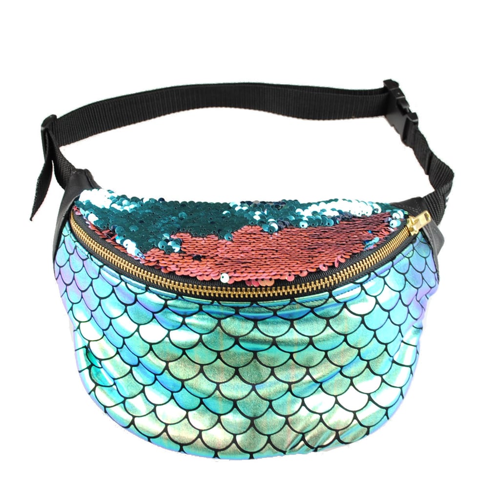 Iridescent Foiled Mermaid Fanny Pack ($49)