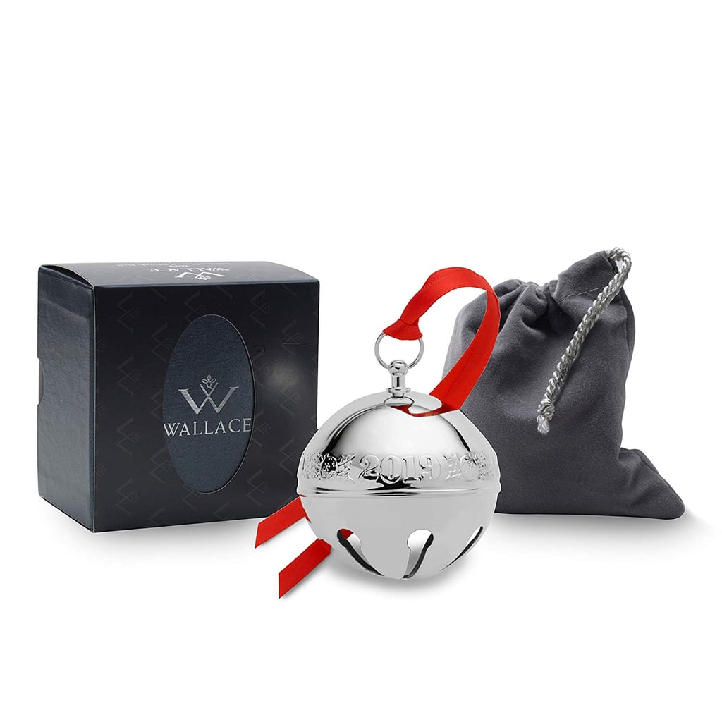 Wallace 2019 SilverPlate Sleigh Bell Best Christmas Ornaments on