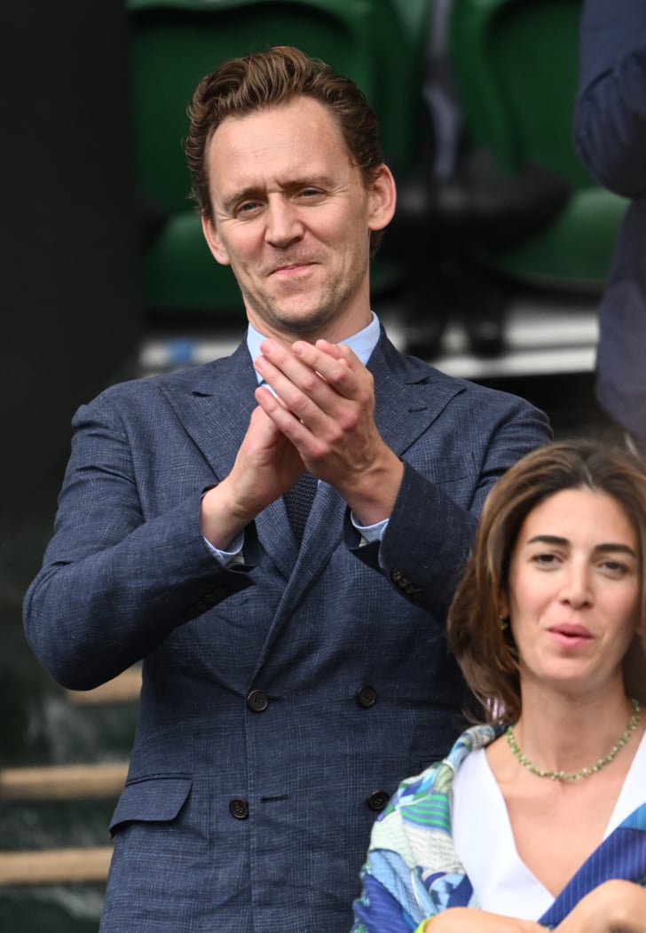 Tom Hiddleston at Wimbledon 2025 Celebrities at Wimbledon 2025