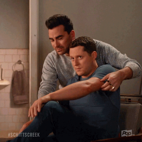 photo Simply The Best Schitt's Creek David To Patrick Episode popsugar