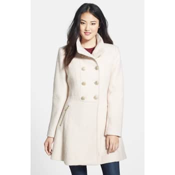 Guess fit shop and flare coat