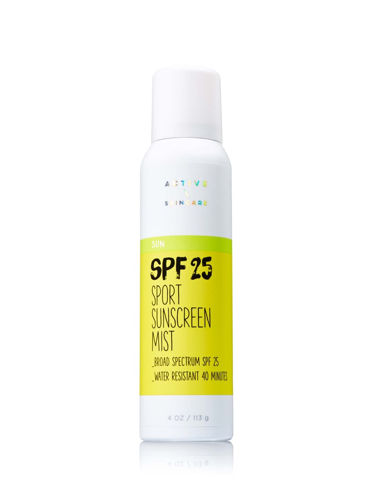 SPF 25 Sport Sunscreen Mist Best Bath and Body Works Products 2018
