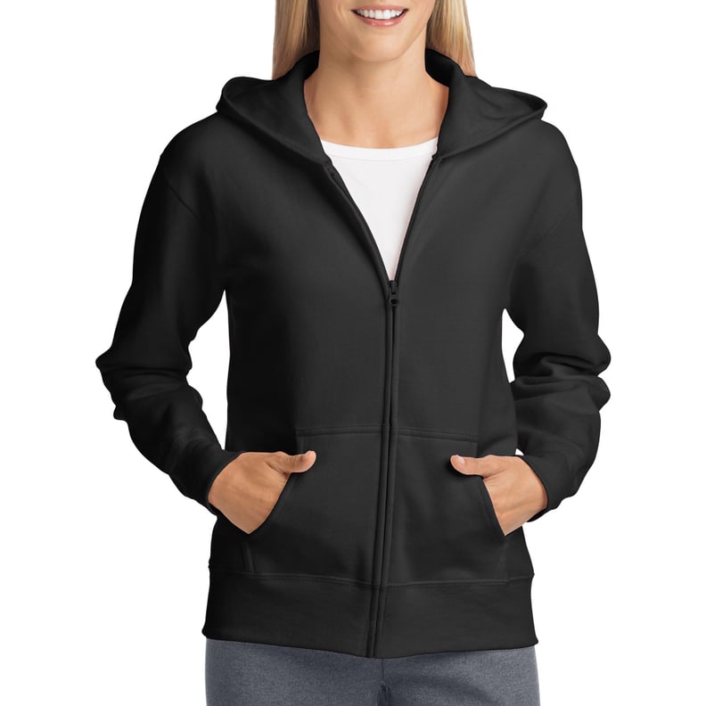 Hanes Fleece Zip Hood Jacket