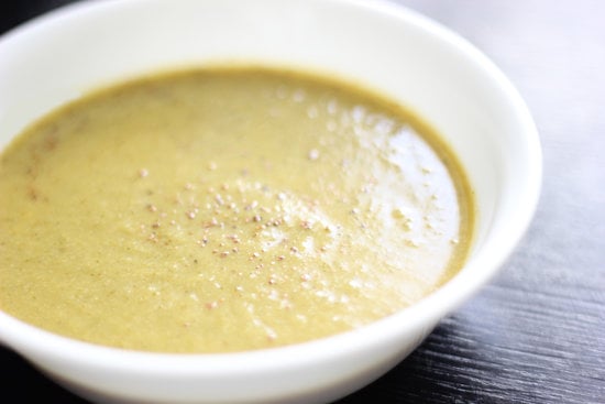 Creamy Nutmeg Broccoli Soup